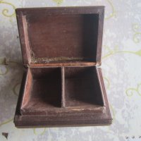 Старинна кутия за годежни пръстени пръстен дърворезба, снимка 5 - Други - 31799388