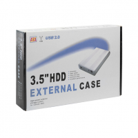 Кутия за хард диск USB 2.0" IDE 3.5 -, снимка 3 - Захранвания и кутии - 36538798
