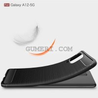 Samsung Galaxy A12 Карбонов удароустойчив гръб , снимка 10 - Калъфи, кейсове - 31603025