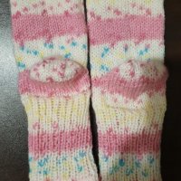 ръчно плетени дамски чорапи размер 36-37, снимка 3 - Рокли - 29338522