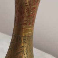Старинна бронзова ваза, снимка 4 - Антикварни и старинни предмети - 39411207