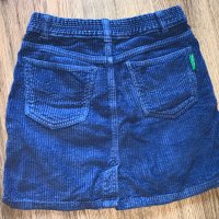 Бенетон Benetton джинсова пола, снимка 5 - Детски рокли и поли - 30137033