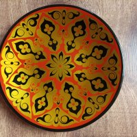 Стара руска декоративна чиния, снимка 1 - Антикварни и старинни предмети - 34955479