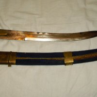 Сабя / нож меч кинжал/ с кания , снимка 1 - Антикварни и старинни предмети - 42267672