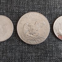 Лот от три монети One Dollar, Half Dollar, снимка 2 - Нумизматика и бонистика - 31774630