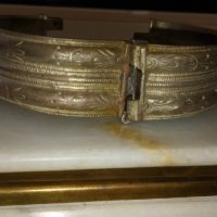 Възрожденска сребърна гривна  , снимка 2 - Антикварни и старинни предмети - 31709286