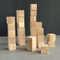 Дървени кубчета за детска игра, снимка 5 - Конструктори - 35384911