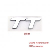  Емблема за Audi TT / Ауди ТТ - Silver, снимка 5 - Аксесоари и консумативи - 35374424