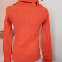 TexTon, Вълнена Блуза с Голяма Шал Яка, Размер S. Код 1493, снимка 11 - Блузи с дълъг ръкав и пуловери - 35527222