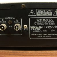 ТУНЕР   Onkyo t-9890dsr , снимка 8 - Ресийвъри, усилватели, смесителни пултове - 34390798