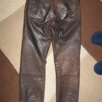 Кожен панталон MONTGOMERY  мъжки,М, снимка 3 - Панталони - 39234939