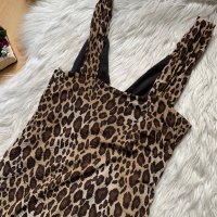 Леопардова рокля, снимка 3 - Рокли - 40521690