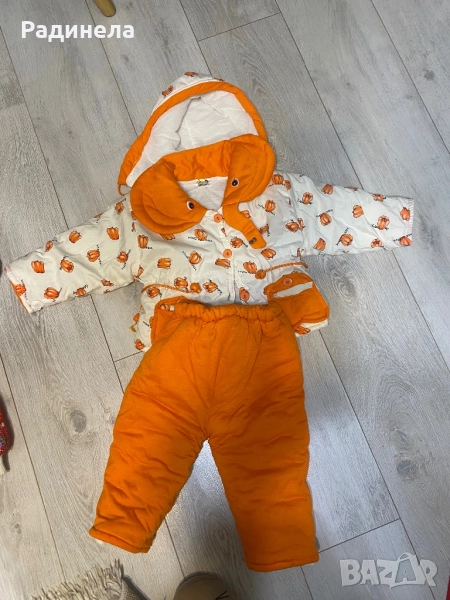 Бебешки космонавт 9м. и зимен комплект- 6м., снимка 1