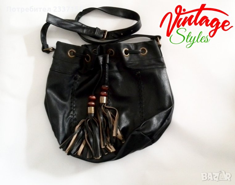Кожена Дамска Чанта, снимка 1