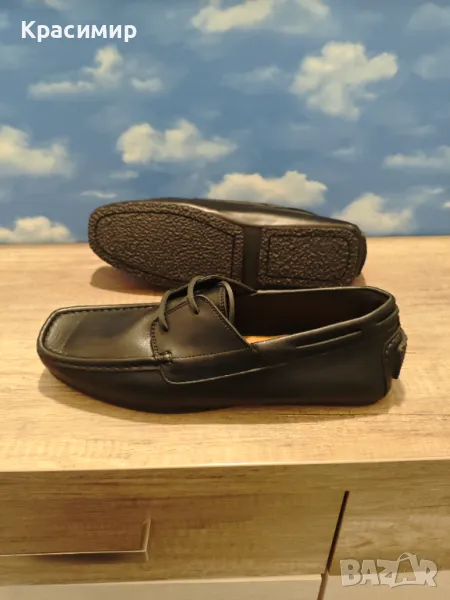 Кожени мокасини Zara N:45 (нови, с етикет), снимка 1