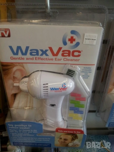 "WaxVac – Безопасно и лесно почистване на ушите у дома" , снимка 1
