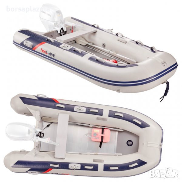 Надуваема гребно/моторна лодка YAMAHA 380 S в Воден транспорт в гр ...