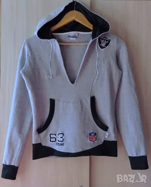 NFL Raiders / Reebok Hoodie - дамски суичър с качулка, снимка 1