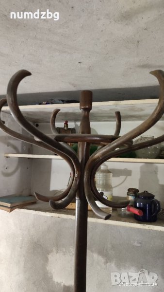 Закачалка за дрехи ретро масив дърво, снимка 1