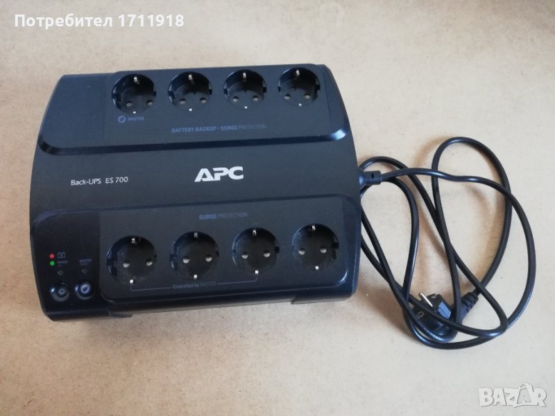 UPS APC Back-UPS ES, 700VA/405W, OFF Line, снимка 1