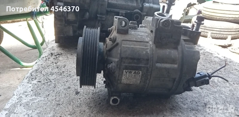 Компресор климатик за Волксваген Голф 5 1.9 дизел 105к.с 2006г, снимка 1