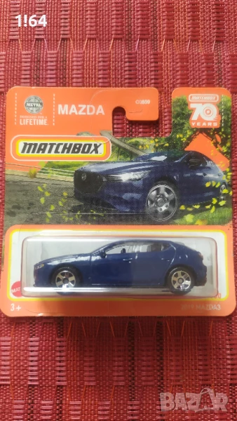 Matchbox 2019 Mazda 3, снимка 1