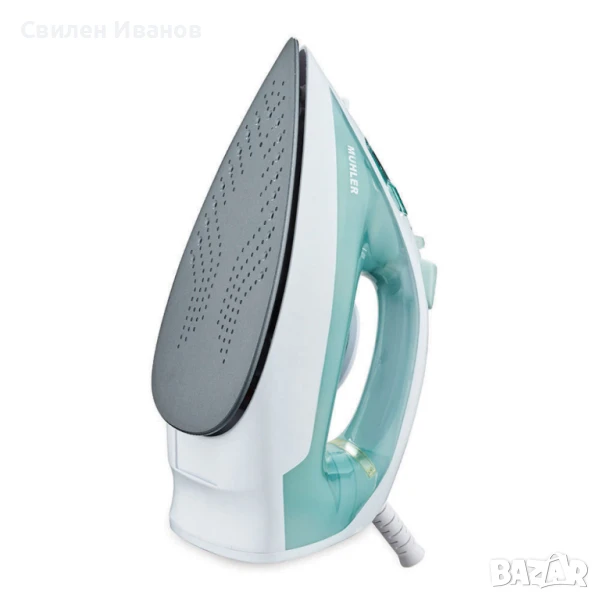 Парна ютия Muhler SI-1910N, 1800W, незалепващо покритие, снимка 1