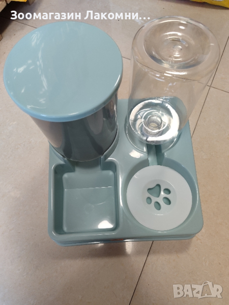 Автоматичен диспенсър за храна и вода за домашни любимци , снимка 1