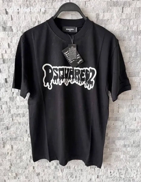 Мъжка Черна тениска Dsquared2 код IM45S, снимка 1
