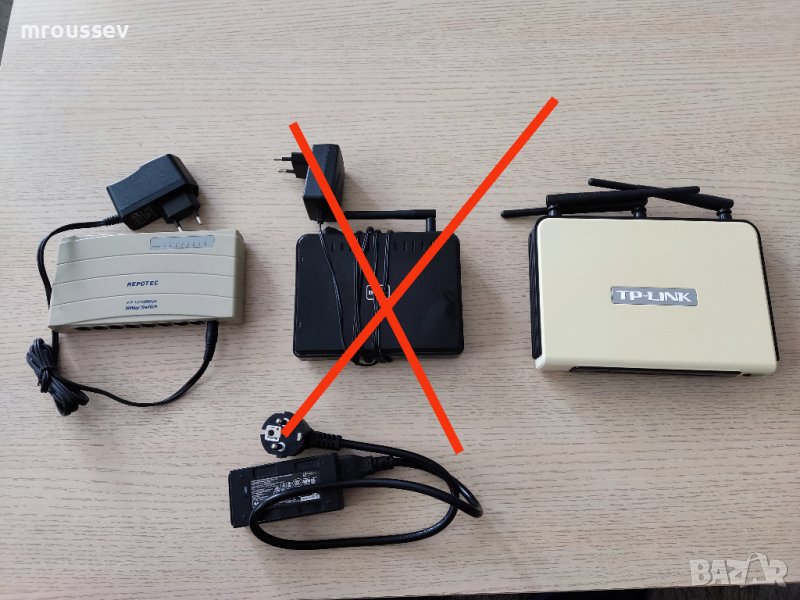 Рутер TP-Link WR940N, 8-портов суитч, POE LAN адаптер, снимка 1