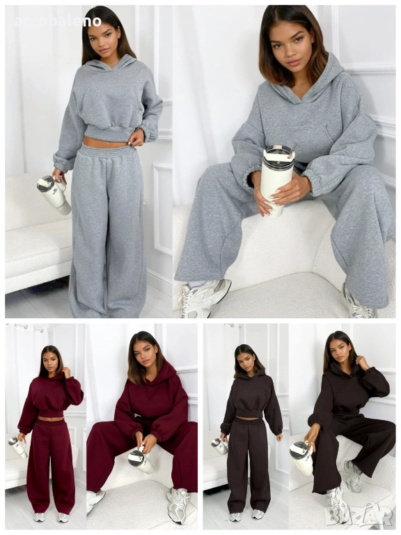 Дамски зимен комплект анцуг Balloon, 3цвята , снимка 1