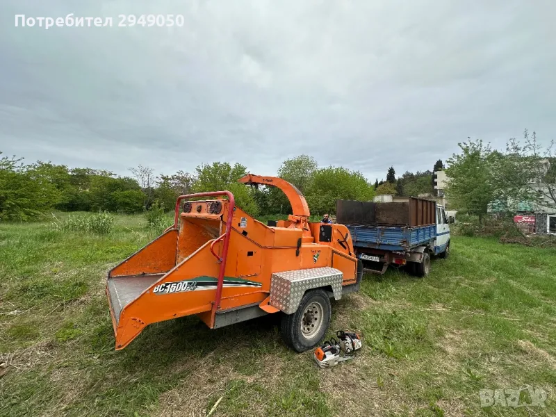 Дробилка за клони под наем, снимка 1