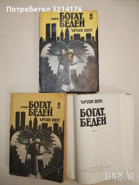 Богат, беден - Ъруин Шоу, снимка 1