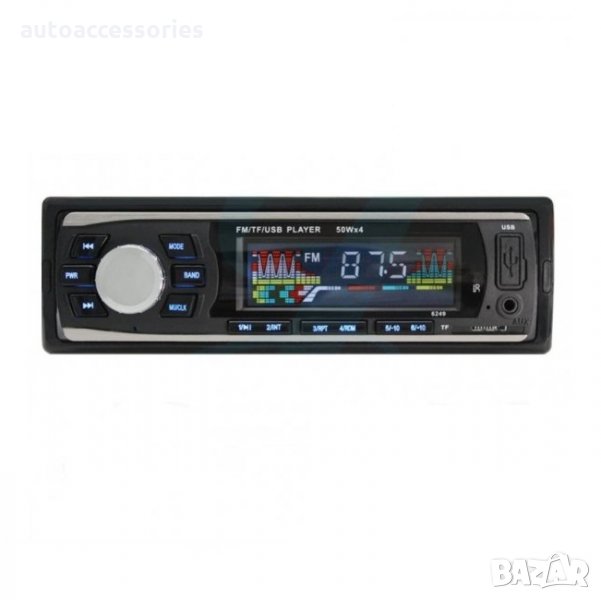 3000051721 Радио Autoexpress BL-6249 , MP3 плеър за кола, Bluetooth, USB, SD, AUX, LCD DISPLAY, снимка 1