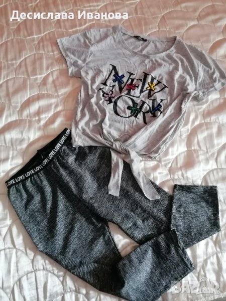 Клин за спорт и блузка , снимка 1