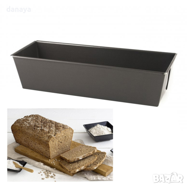 4598 Тефлонова форма за козунак хляб кекс, снимка 1