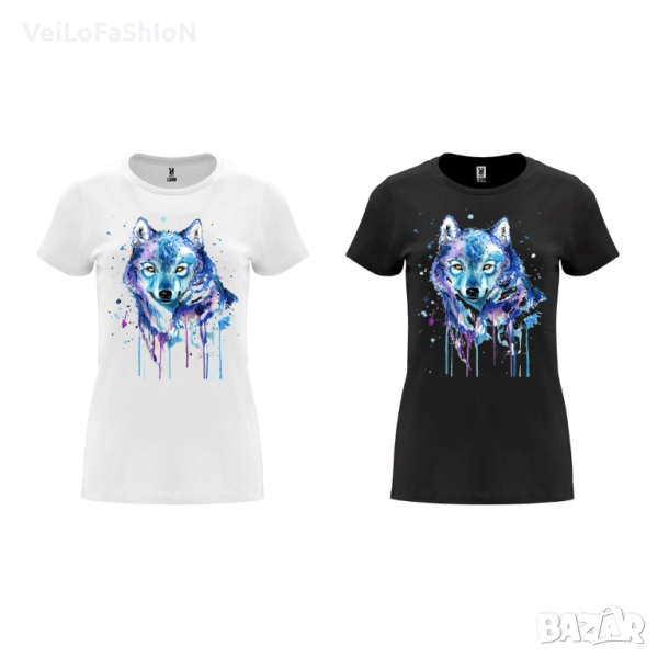 Нова дамска тениска с Вълк , снимка 1