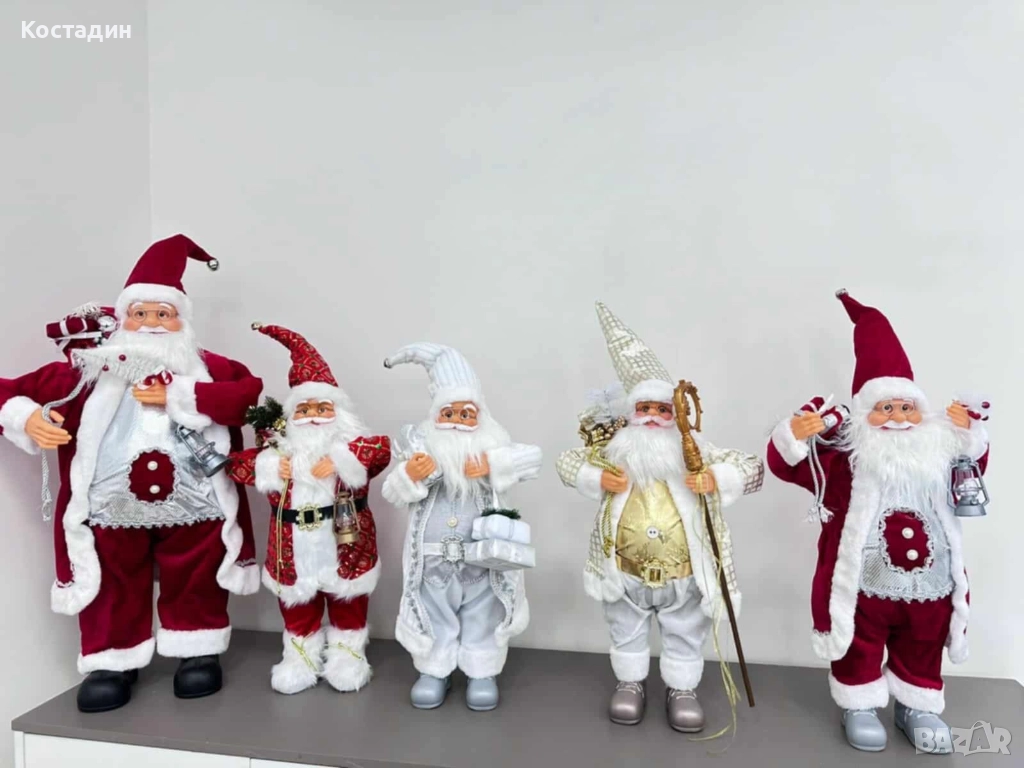 Коледни фигурки дядо коледа-варианти, снимка 1