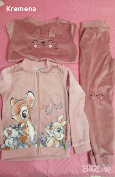 Комплект и суичър за момиче 134 р, снимка 1