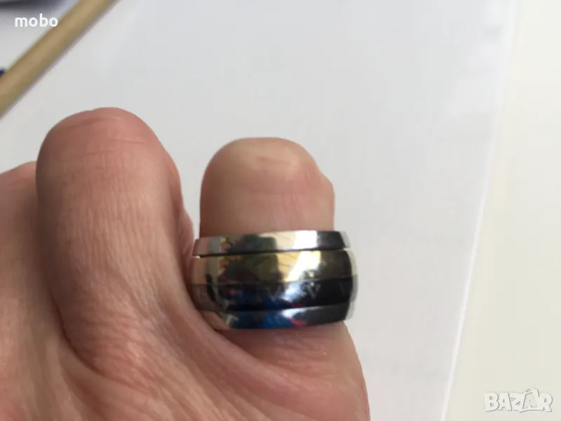 Красив  пръстен  марка DOLICHE, общо тегло 11.55г  , снимка 1