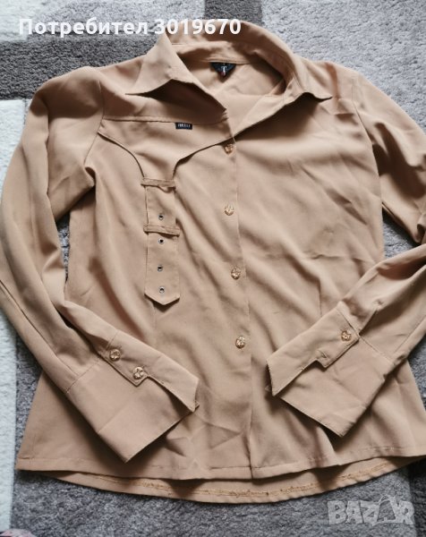 Риза кафява, снимка 1