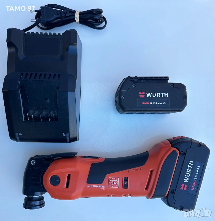 FEiN AMM700MAX AS - Безчетков многофункционален инструмент 2x18V 4.0Ah, снимка 1