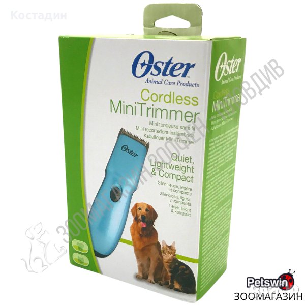Тример за Подстригване - за Куче/Коте - Oster Mini Trimmer Cordless, снимка 1