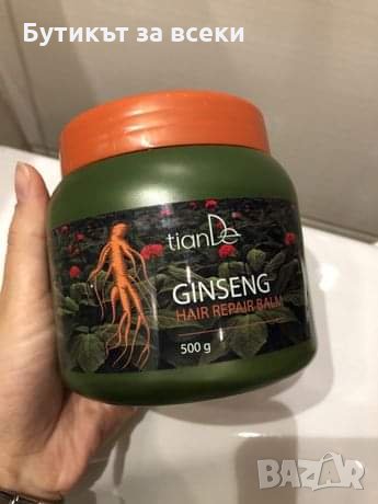 ВЪЗСТАНОВЯВАЩ БАЛСАМ С ЕКСТРАКТ ОТ ЖЕНШЕН, 500 ГР, снимка 1