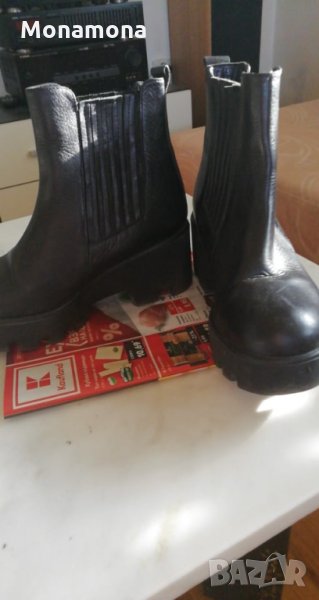 РАЗПРОДАЖБА Боти естествена кожа №36, снимка 1