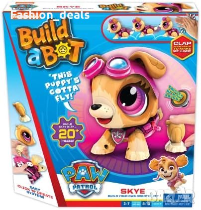 Нов Paw Patrol Комплект Създаване интерактивен герой Деца Подарък, снимка 1
