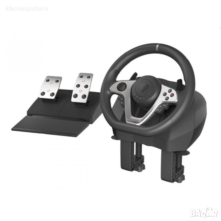 Genesis Driving Wheel Seaborg 400 For PC/Console Волан, снимка 1
