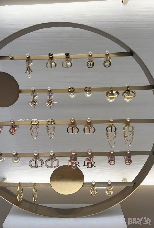 обеци от висококачествена стомана Christian Dior , снимка 1