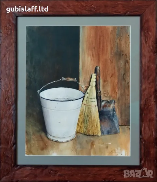 Kартина, реализъм, без заглавие, худ. Атанас Мацурев, 2006 г., снимка 1