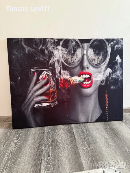 Голяма картина със осветителни тела 0877874354, снимка 1